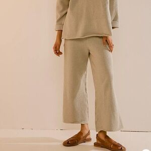 Free People Beach Hailee Wide Leg Lounge Pants